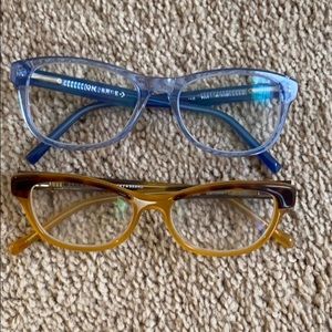 Two Pair of kids Eyeglasses